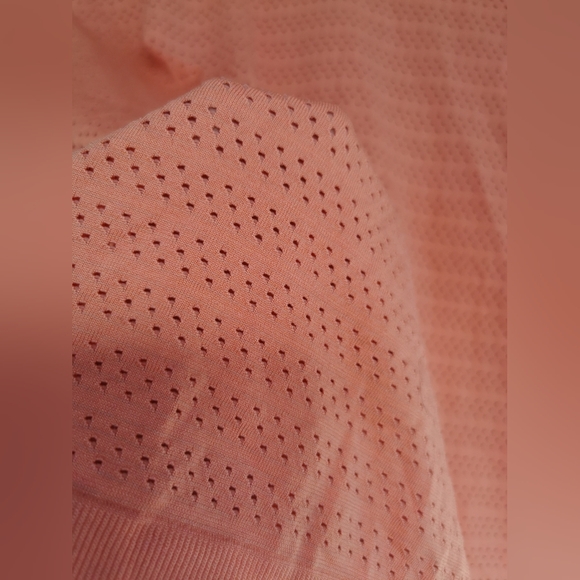 Lululemon Breeze By Long Sleeve *SquadLight Coral / Light Coral size 10 - Picture 8 of 12